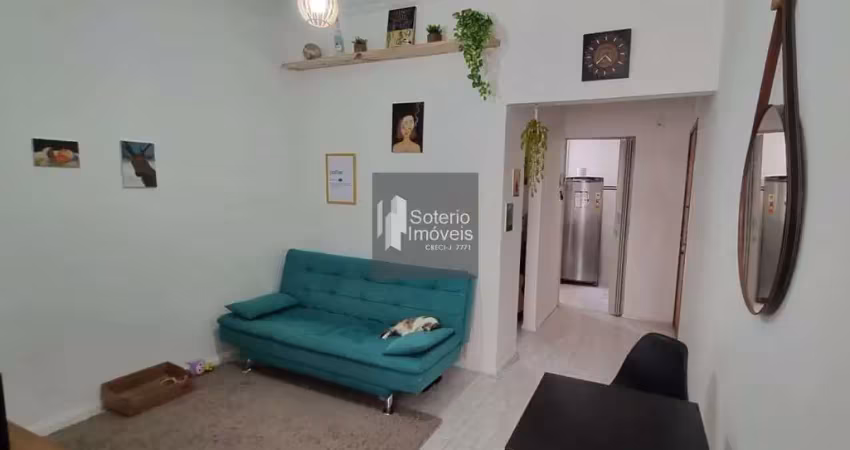 Apartamento na Conde de Bonfim, sala e  quarto, 1 vg. , elevador e portaria 24h