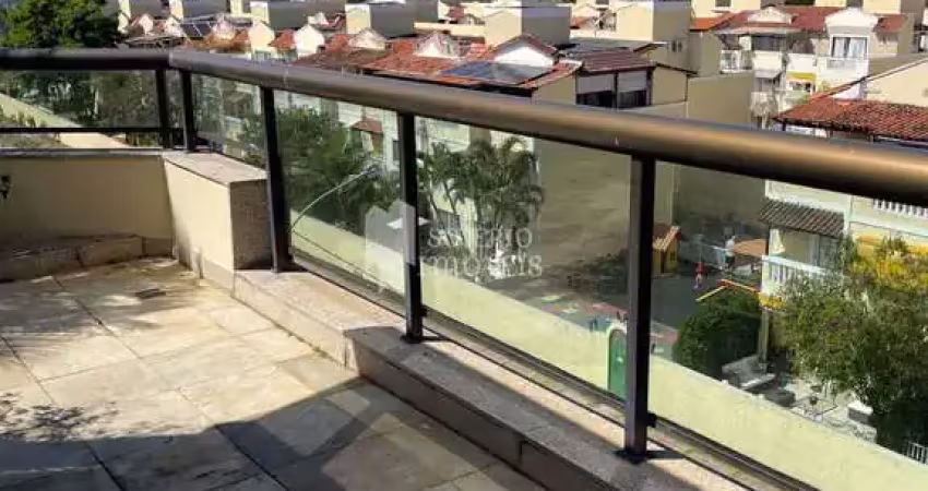 Cobertura linear com 4 quartos da gleba a - recreio dos bandeirantes