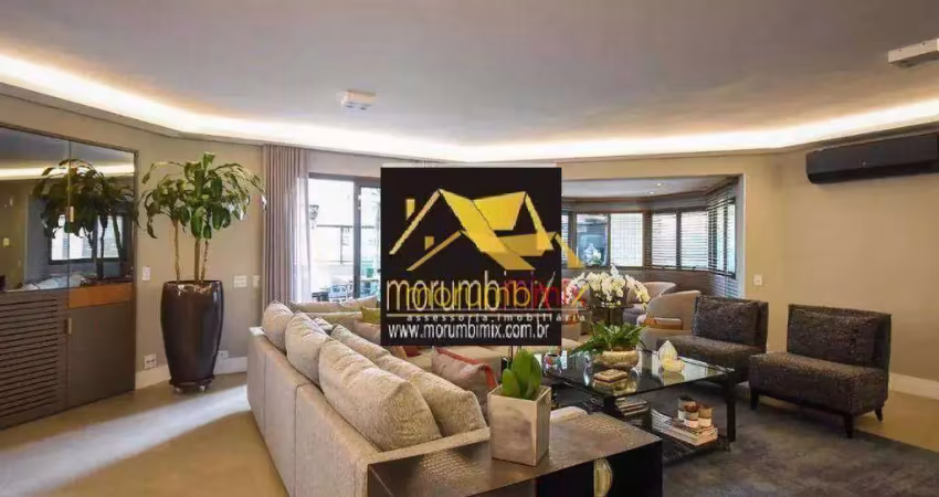 Apartamento com 3 dormitórios à venda, por r$ 2.800.000 - morumbi