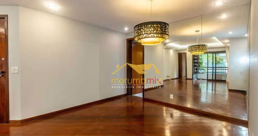 Apartamento com 4 dormitórios para alugar, 140 m² por r$ 10.146,67/mês - indianópolis - são paulo/sp