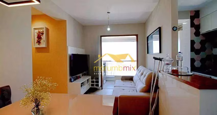 Apartamento, 56 m² - venda por r$ 650.000,00 ou aluguel por r$ 4.700,00/mês - vila andrade - são paulo/sp