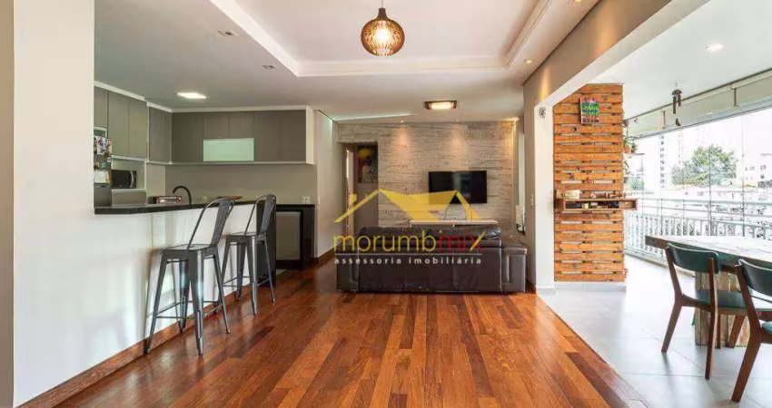 Apartamento com 2 dormitórios à venda, 96 m² por r$ 930.000,00 - morumbi - são paulo/sp