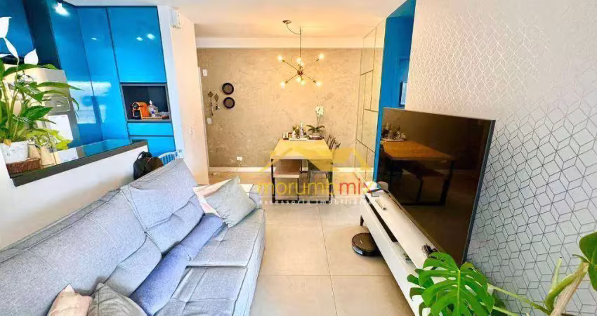 Apartamento com 2 dormitórios à venda, por r$ 700.000 - morumbi