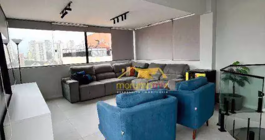 Cobertura com 3 dormitórios à venda, por r$ 1.100.000 - portal do morumbi
