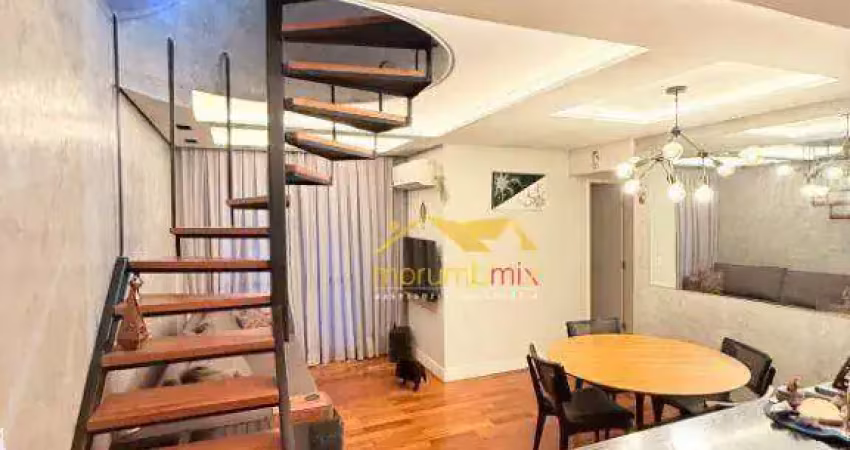 Cobertura à venda, 148 m² por r$ 1.150.000,00 - portal do morumbi - são paulo/sp