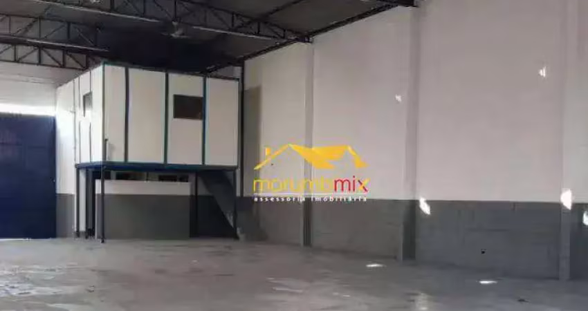 Galpão, 350 m² - venda por r$ 2.199.999,99 ou aluguel por r$ 10.500,00/mês - taboão da serra - taboão da serra/sp