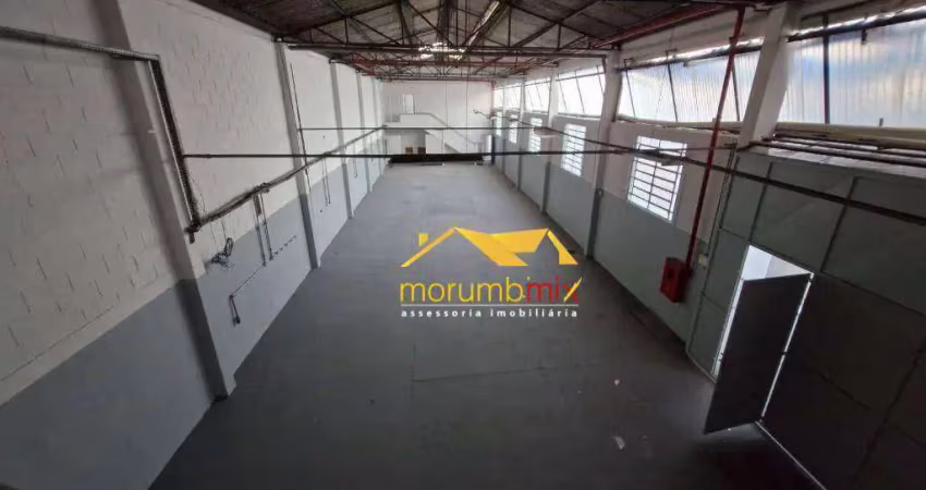 Galpão para alugar, 653 m² por r$ 13.000,00/mês - taboão da serra - taboão da serra/sp