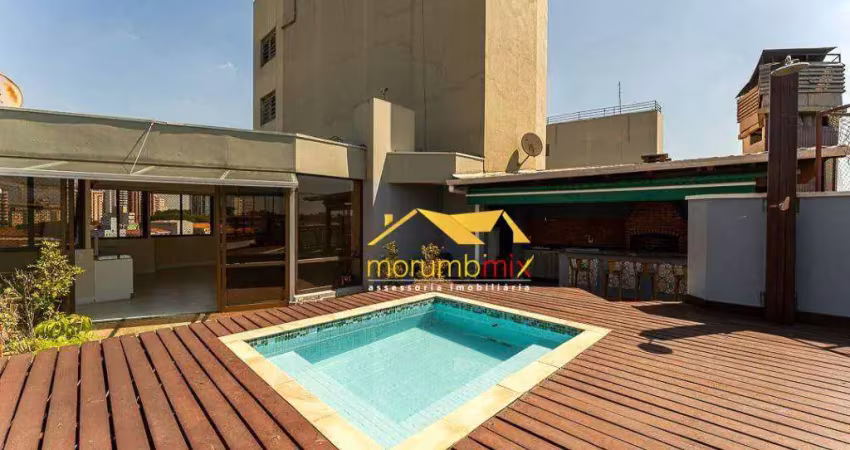 Cobertura com 3 dormitórios à venda, 265 m² por r$ 1.499.900 - morumbi - são paulo/sp