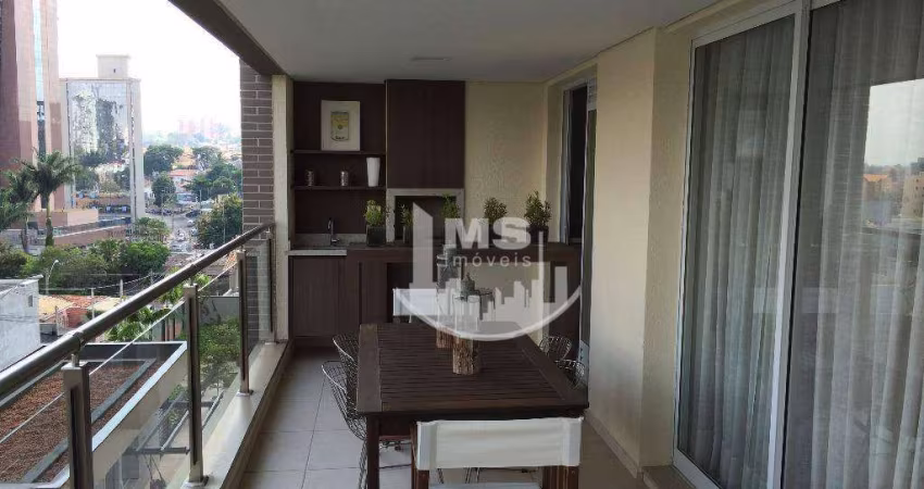 Apartamento com 3 dormitórios para alugar, 128 m² por R$ 8.000,00/mês - Cambuí - Campinas/SP