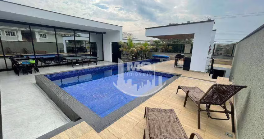 Casa com 4 dormitórios à venda, 520 m² por r$ 5.600.000,00 - alphaville - campinas/sp