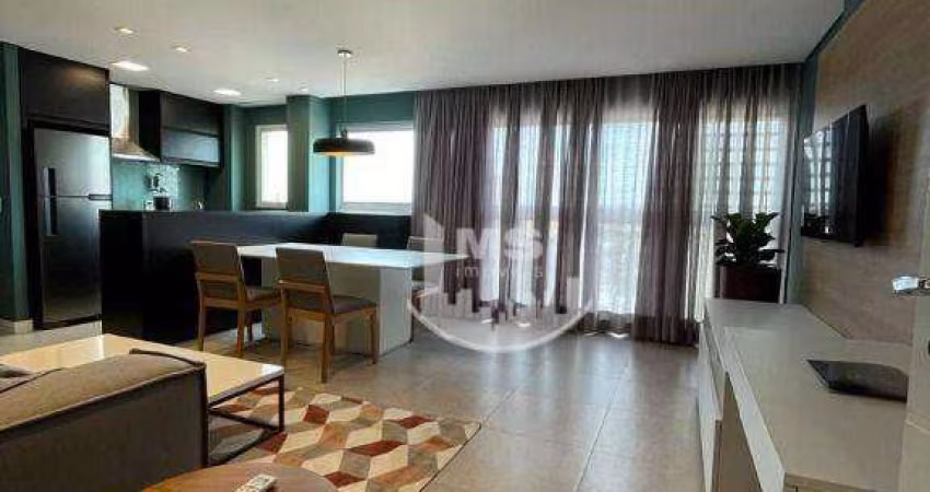Apartamento com 1 dormitório, 54 m² - venda por R$ 610.000,00 ou aluguel por R$ 4.370,00/mês - Bosque - Campinas/SP