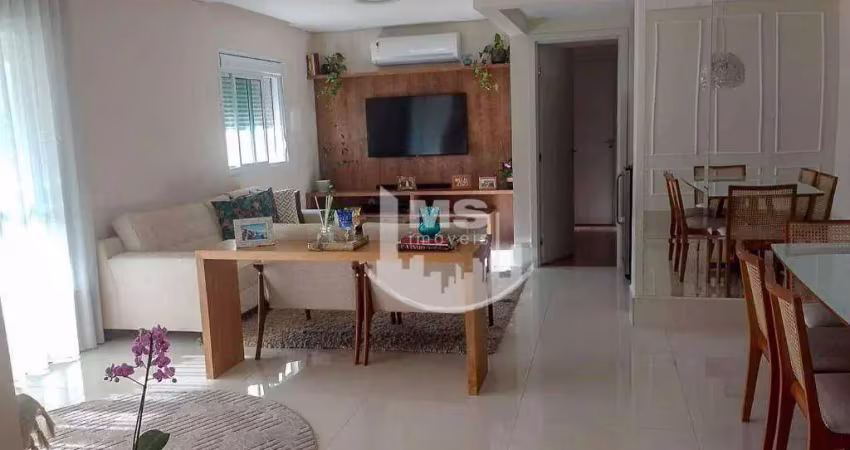 Apartamento com 3 dormitórios à venda, 131 m² por r$ 2.000.000,00 - fazenda são quirino - campinas/sp