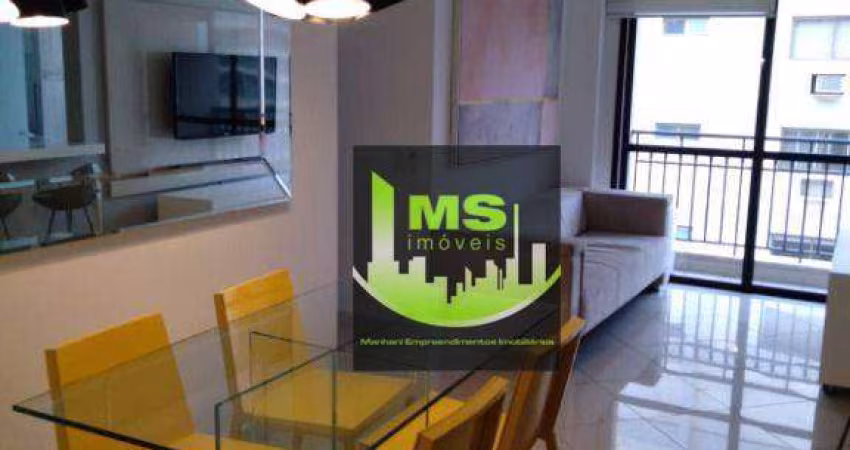 Apartamento com 2 dormitórios para alugar, 60 m² por R$ 4.500,00/mês - Cambuí - Campinas/SP