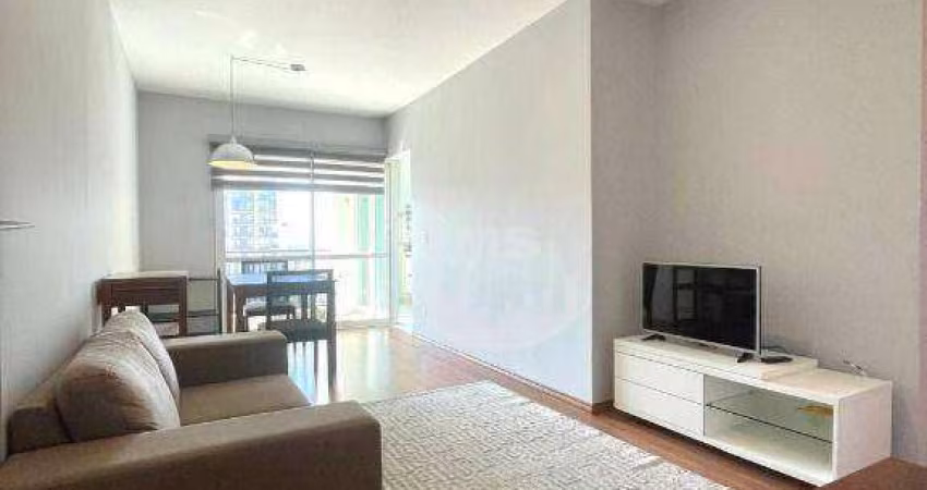 Apartamento com 2 dormitórios para alugar, 62 m² por R$ 6.000,00/mês - Cambuí - Campinas/SP
