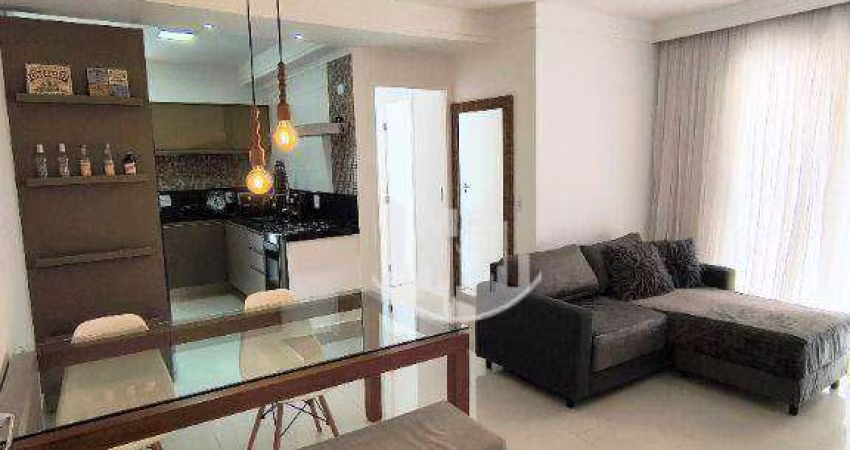 Apartamento com 2 dormitórios para alugar, 62 m² por R$ 4.102,00/mês - Swift - Campinas/SP