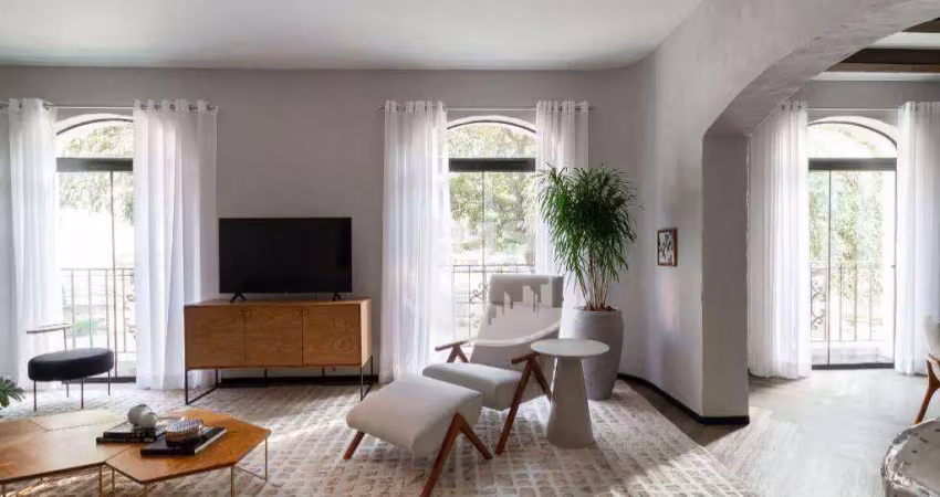 Apartamento com 3 dormitórios, 180 m² - venda por r$ 1.800.000 ou aluguel por r$ 10.200/mês - cambuí - campinas/sp