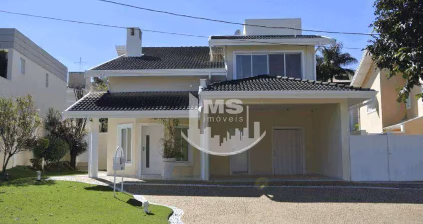 Casa com 4 dormitórios para alugar, 450 m² por r$ 11.000,00/mês - alphaville - campinas/sp