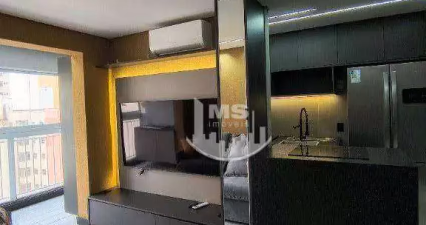 Apartamento com 2 dormitórios para alugar, 57 m² por r$ 5.000,00/mês - centro - campinas/sp