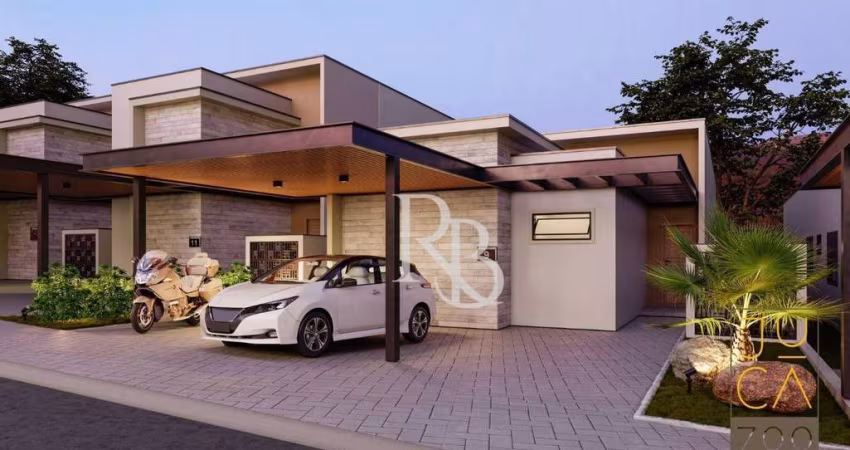 Casa com 3 dormitórios à venda, 198 m² por R$ 1.569.617,00 - Vila Santista - Atibaia/SP