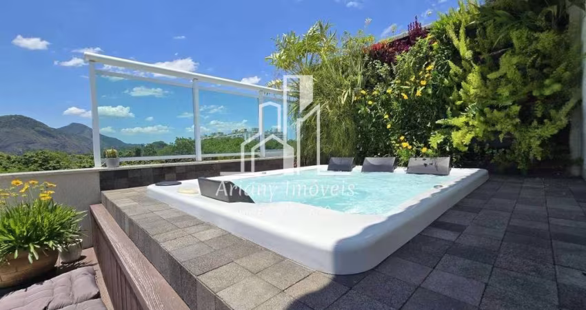 Cobertura Duplex 3 Quartos | Barra Village Lakes no Recreio 175 m²