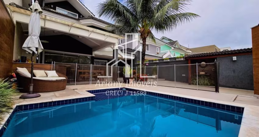 Sandlake Residencia | Casa triplex 4 suítes 273 m² no Recreio