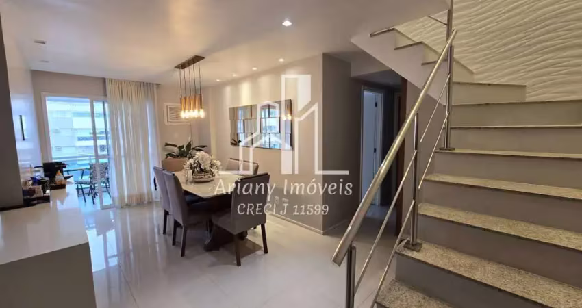 • Onda Carioca | Cobertura Duplex 3 quartos 154 m² •