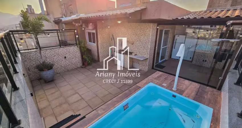 • ecoway mapendi | cobertura duplex 3 quartos 151 m² - taquara • 