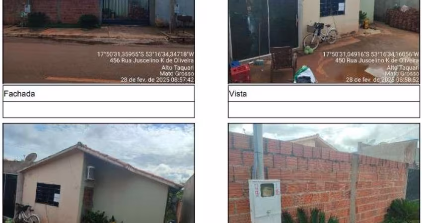 Casa 46.5m², 2 dormitório(s),  vaga(s) na garagem - , ALTO TAQUARI MT
