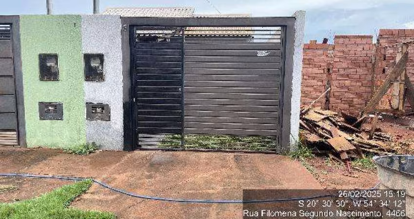 Casa 59.33m², 2 dormitório(s), 1 vaga(s) na garagem - RITA VIEIRA, CAMPO GRANDE MS