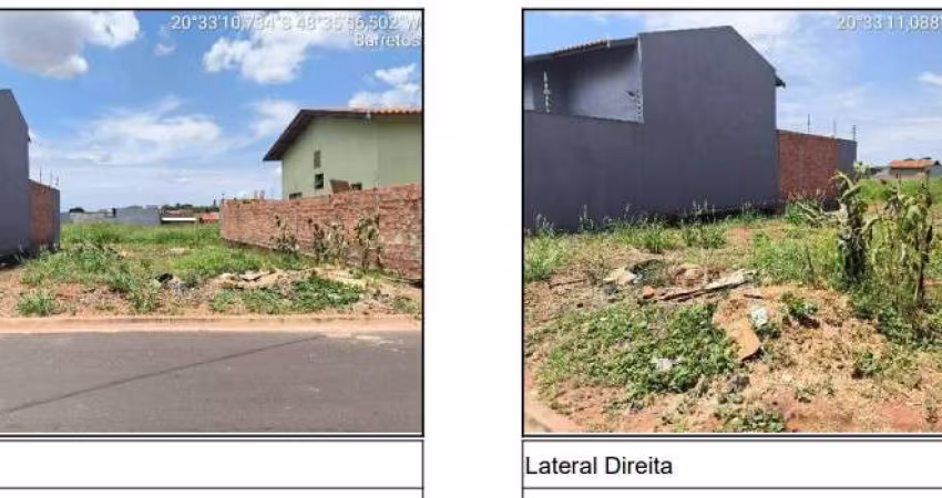 Terreno 204.75m², SAO FRANCISCO, BARRETOS SP