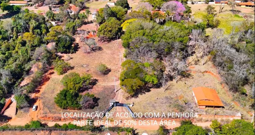 Conj. mesa redonda / parte ideal 50% de uma gleba de terras com área de 49.513,0m²