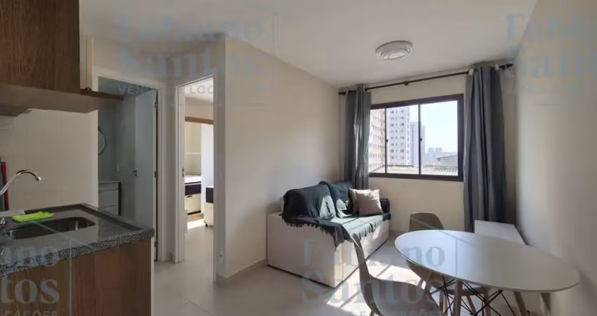 Apartamento para locação em são paulo, barra funda, 1 dormitório, 1 banheiro