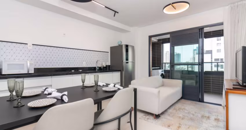 Sensacional apartamento tipo para venda com 1 quarto, 37m²