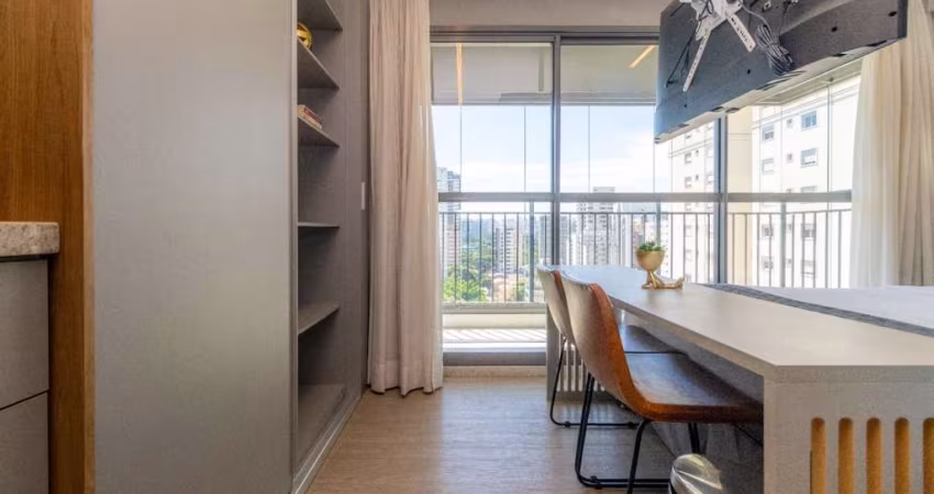 Elegante studio para venda com 1 quarto, 25m²
