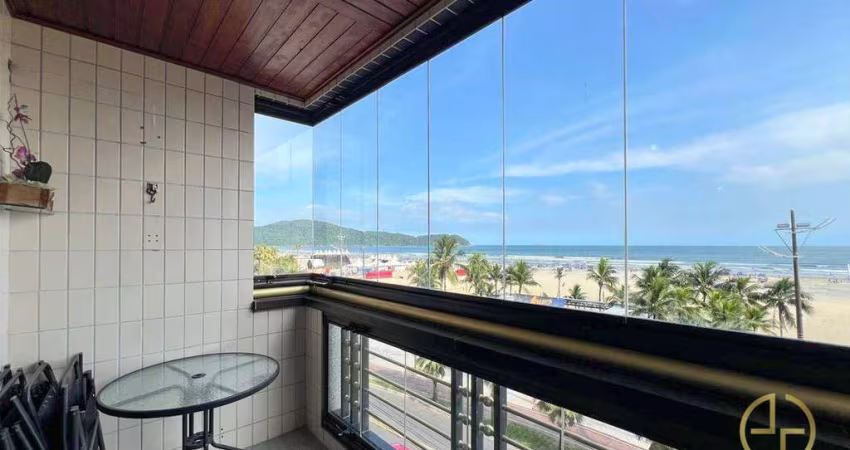 Apartamento com 3 dormitórios à venda, 117 m² por R$ 750.000,00 - Guilhermina - Praia Grande/SP