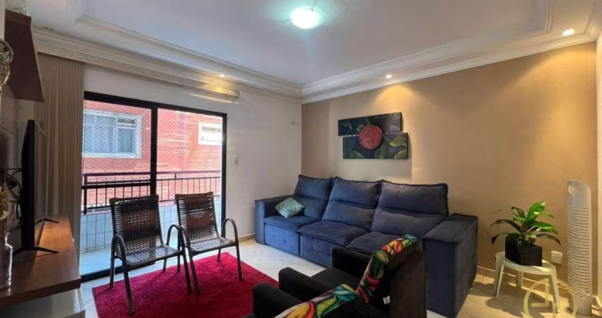 Apartamento com 2 dormitórios à venda, 93 m² por R$ 550.000,00 - Canto do Forte - Praia Grande/SP