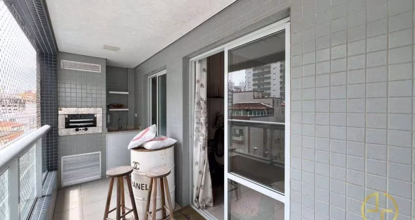 Apartamento com 1 dormitório à venda, 55 m² por R$ 435.000,00 - Boqueirão - Praia Grande/SP