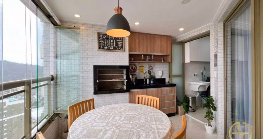 Apartamento com 2 dormitórios à venda, 96 m² por R$ 990.000,00 - Canto do Forte - Praia Grande/SP