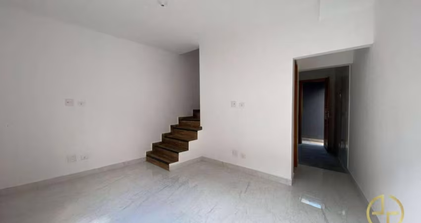 Casa com 2 dormitórios à venda, 56 m² por R$ 420.000,00 - Aviação - Praia Grande/SP