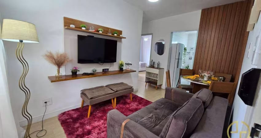 Apartamento com 2 dormitórios à venda, 55 m² por R$ 380.000,00 - Vila Guilhermina - Praia Grande/SP