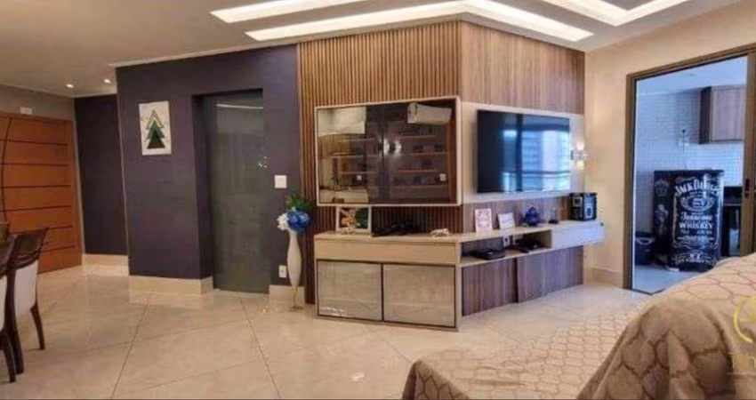Apartamento com 3 dormitórios à venda, 122 m² por R$ 1.248.000,00 - Canto do Forte - Praia Grande/SP