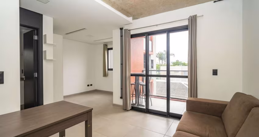Studio 35m² com 01 quarto no Rebouças - Curitiba/PR