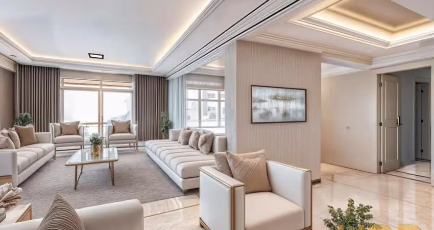 APARTAMENTO COM 3 QUARTOS - ÁREA TOTAL 301,53m² - BATEL - REF