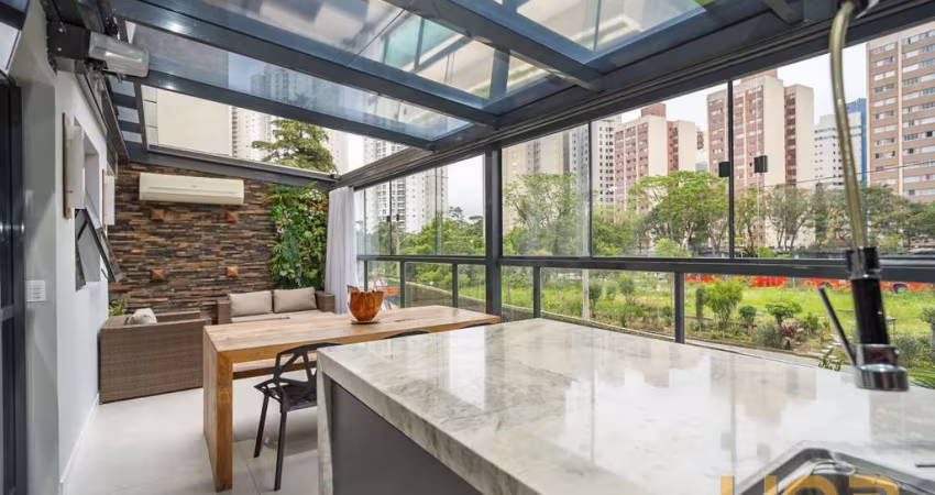 Apartamento Garden de 133m² com 02 quartos no Jardim Botânico