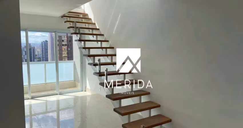 Cobertura com 2 dormitórios, 126 m² - venda por r$ 1.029.998,00 ou aluguel por r$ 5.923,17/mês - jardim - santo andré/sp