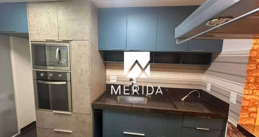 Apartamento com 3 dormitórios à venda, 115 m² por r$ 1.070.000,00 - vila valparaíso - santo andré/sp