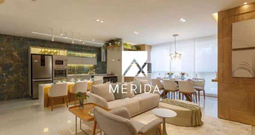 Apartamento com 3 dormitórios à venda, 117 m² por r$ 1.407.700,00 - vila assunção - santo andré/sp