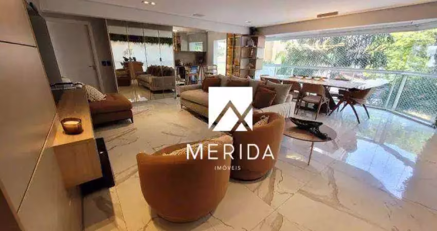 Apartamento com 3 dormitórios à venda, 165 m² por r$ 2.390.000,00 - jardim - santo andré/sp