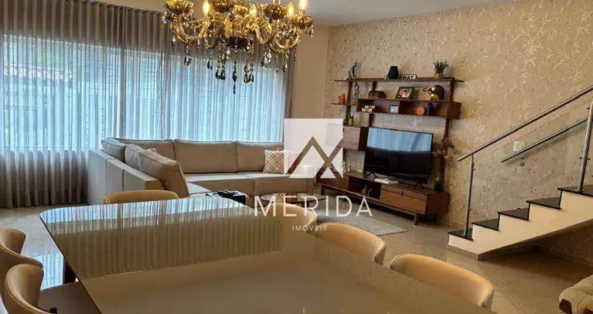 Sobrado com 3 dormitórios à venda, 257 m² por r$ 1.300.000,00 - vila alpina - santo andré/sp