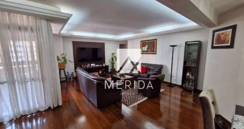 Apartamento com 3 dormitórios à venda, 175 m² por r$ 1.300.000,00 - jardim - santo andré/sp